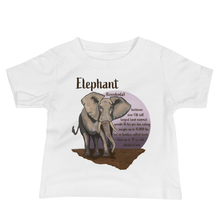 Load image into Gallery viewer, Baby Jersey Short Sleeve Tee/Elephant