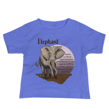Load image into Gallery viewer, Baby Jersey Short Sleeve Tee/Elephant