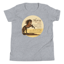 Load image into Gallery viewer, Youth Short Sleeve T-Shirt/Horse