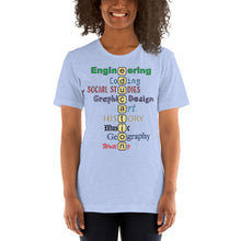 Load image into Gallery viewer, Short-Sleeve Unisex T-Shirt/Education