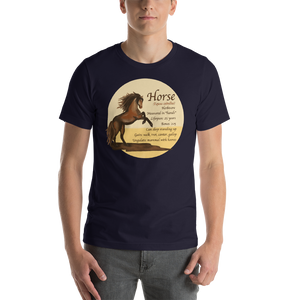 Short-Sleeve Unisex T-Shirt/Horse