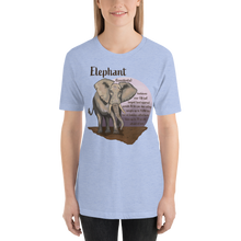 Load image into Gallery viewer, Short-Sleeve Unisex T-Shirt/Elephant