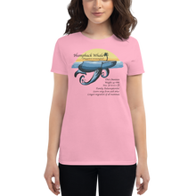Load image into Gallery viewer, Women's short sleeve t-shirt/The Humpback Whale