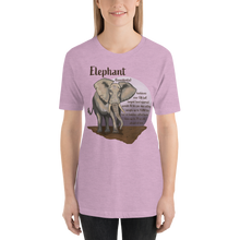 Load image into Gallery viewer, Short-Sleeve Unisex T-Shirt/Elephant