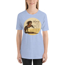 Load image into Gallery viewer, Short-Sleeve Unisex T-Shirt/Horses