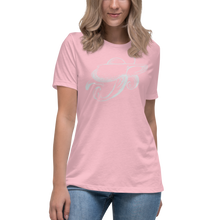 Load image into Gallery viewer, Women's Relaxed T-Shirt/White Humpback Whale