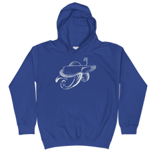 Load image into Gallery viewer, Kids Hoodie/White Humpback Whale/Unisex Fit