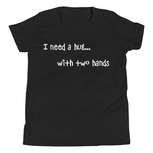 Youth Short Sleeve T-Shirt/Hug with Two Hands
