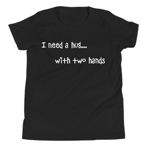 Youth Short Sleeve T-Shirt/Hug with Two Hands