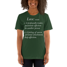 Load image into Gallery viewer, Short-Sleeve Unisex T-Shirt/Love