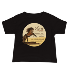 Load image into Gallery viewer, Baby Jersey Short Sleeve Tee/Horse