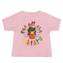 Load image into Gallery viewer, Baby Jersey Short Sleeve Tee/ Eat All The Colors
