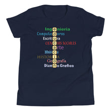 Load image into Gallery viewer, Youth Short Sleeve T-Shirt/ Educacion/ Español