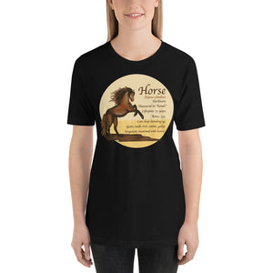 Short-Sleeve Unisex T-Shirt/Horses