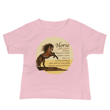Load image into Gallery viewer, Baby Jersey Short Sleeve Tee/Horse