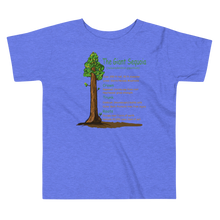 Load image into Gallery viewer, Toddler Short Sleeve Tee/ The Giant Sequoia