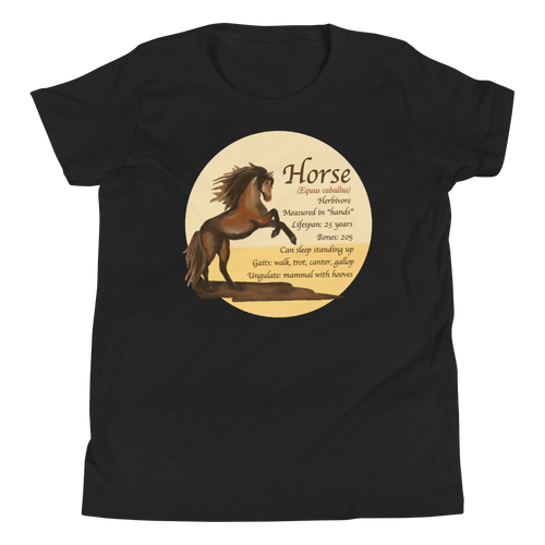 Youth Short Sleeve T-Shirt/Horse