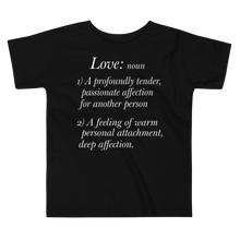 Load image into Gallery viewer, Toddler Short Sleeve Tee/Love