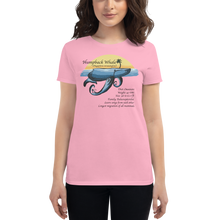 Load image into Gallery viewer, Women&#39;s short sleeve t-shirt/The Humpback Whale