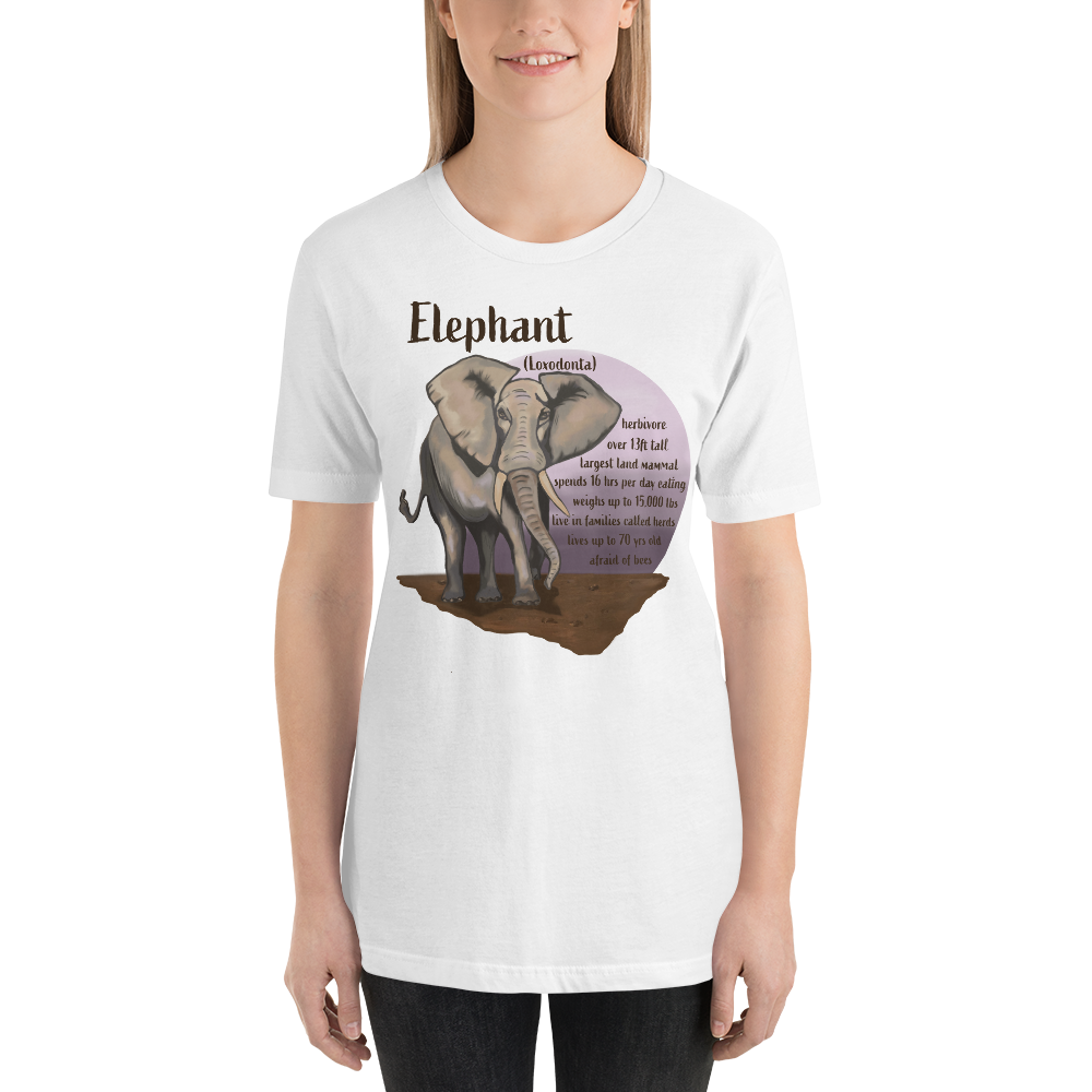 Short-Sleeve Unisex T-Shirt/Elephant