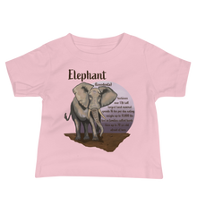 Load image into Gallery viewer, Baby Jersey Short Sleeve Tee/Elephant