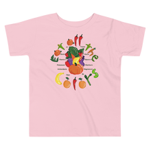 Load image into Gallery viewer, Toddler Short Sleeve Tee/Eat All The Colors