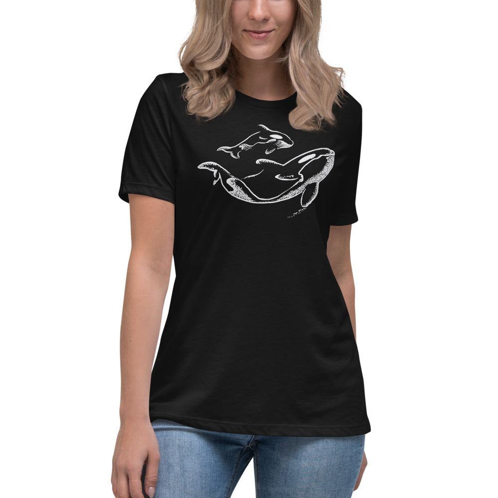 Women's Relaxed T-Shirt/Orca